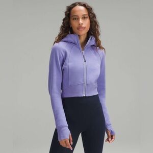 Lululemon Scuba Full-Zip Cropped Hoodie
